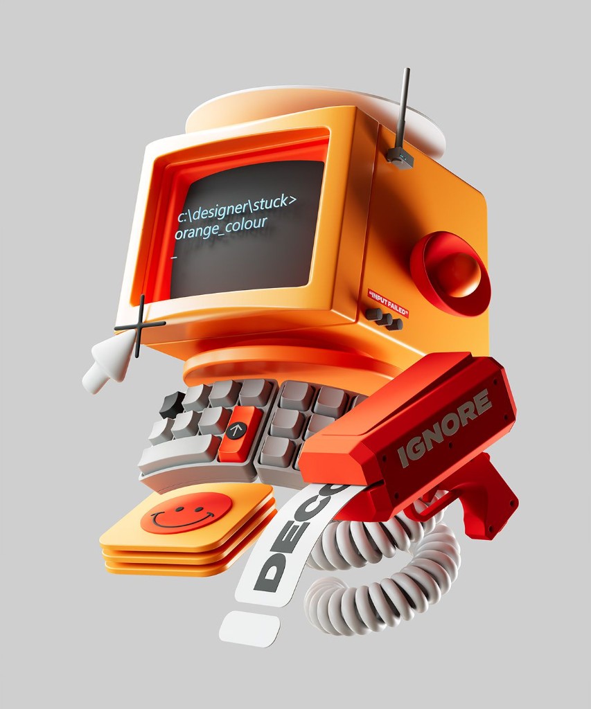 C4D e-commerce 618 scene portfolio cover